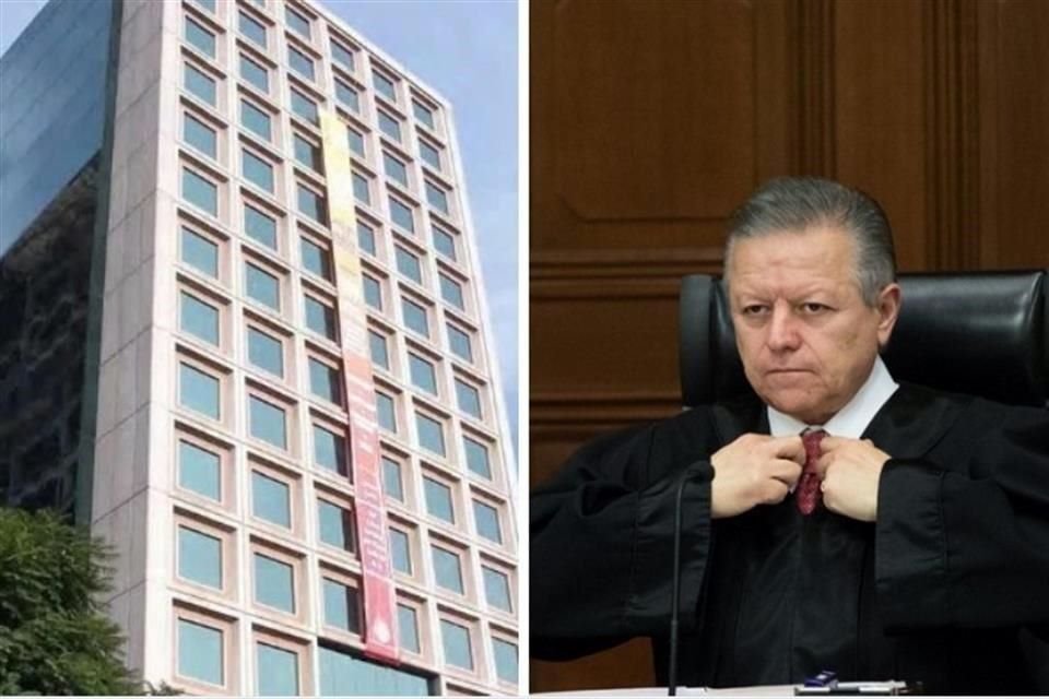 En el piso 14 de este edificio del CJF, en la Avenida Insurgentes Sur, se señala en denuncia que colaboradores de Zaldívar durante presidencia en PJF presionaban a jueces y magistrados.