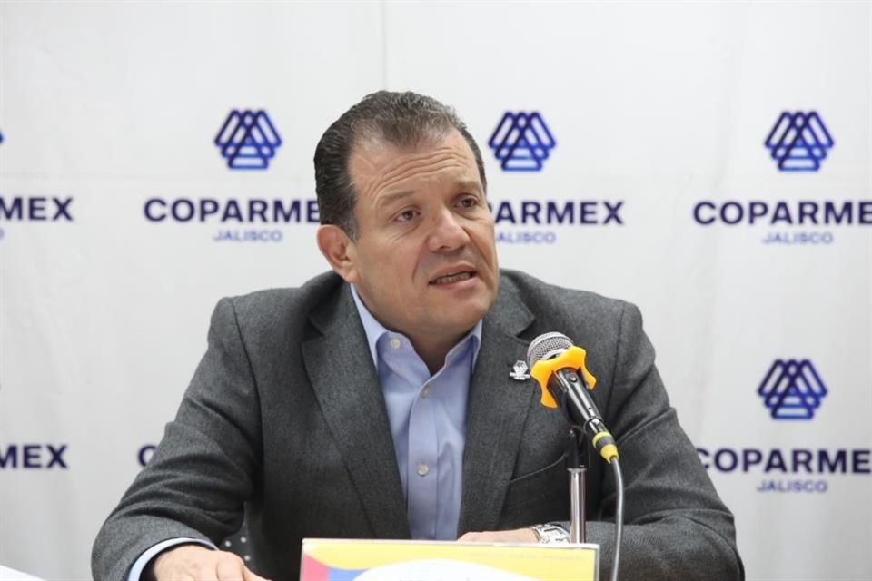 Raúl Flores López, presidente de Coparmex Jalisco, expresó que el dinero no es del Gobierno.