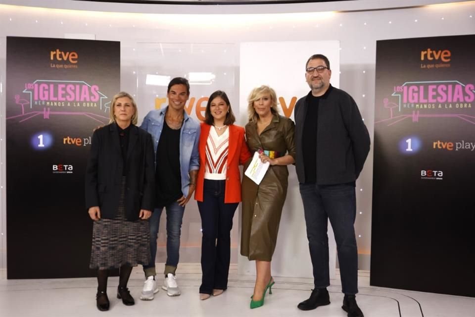 La dupla de hermanos presentó el proyecto televisivo.