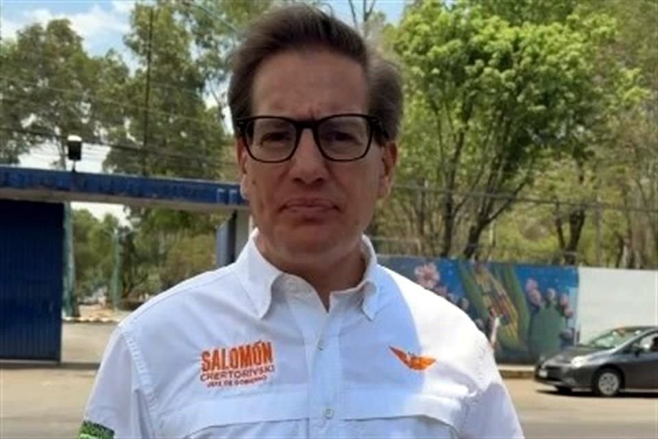 Salomón Chertorivski envió un mensaje desde la planta de tratamiento en Iztapalapa.