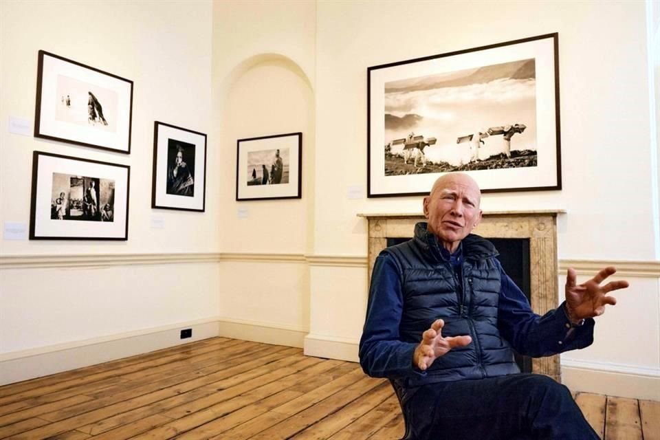 Sebastiao Salgado presenta una selección de 50 fotografías en la Somerset House de Londres.