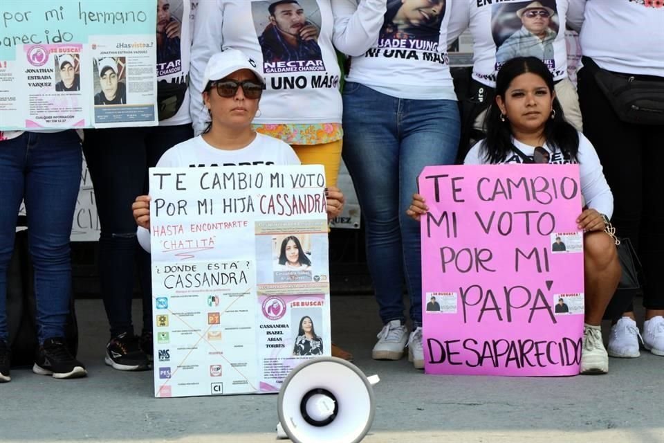 La colectiva busca solicitar a los candidatos que asuman el compromiso de encontrar a las personas desaparecidas y resolver los casos de feminicidio.