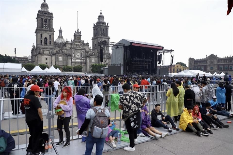 La plancha del Zócalo será testigo del concierto más grande de la agrupación estadounidense.