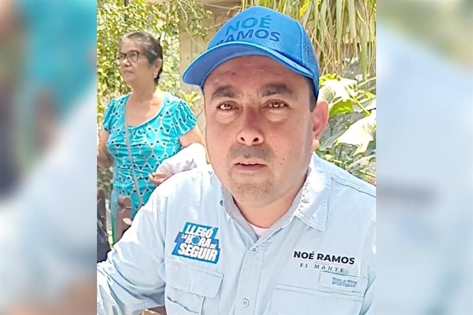 Noé Ramos, Alcalde con licencia de El Mante, Tamaulipas.