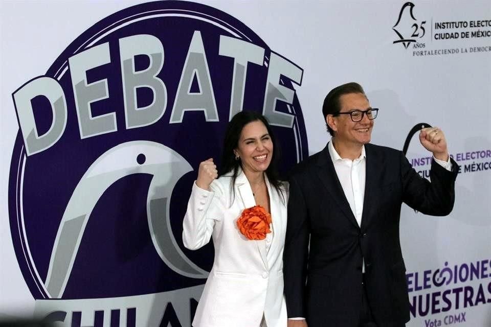 Salomón Chertorivski, candidato de MC, señaló que para el segundo debate dará propuestas y respuestas a temas de la CDMX.