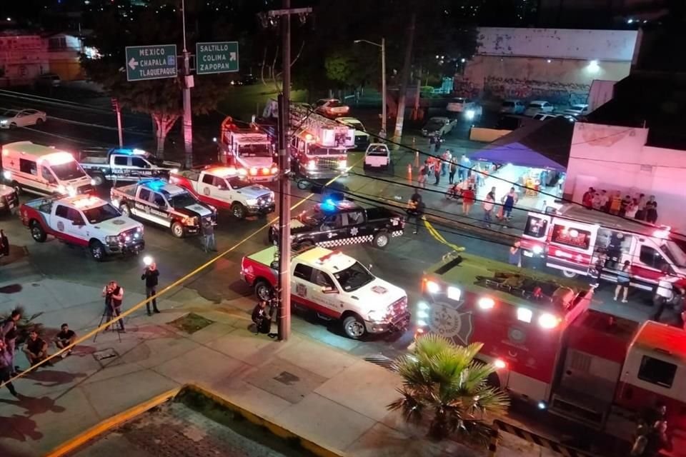 Doce personas resultaron lesionadas por el siniestro.