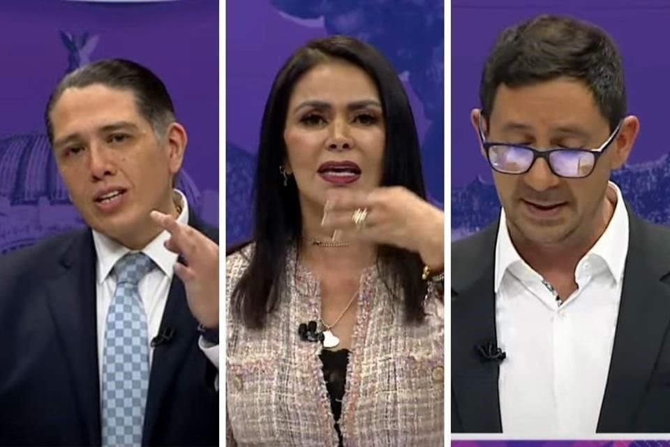 Durante el debate por la Alcaldía Benito Juárez, los dos candidatos punteros cruzaron acusaciones.