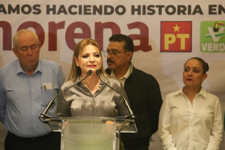 Claudia Delgadillo también habló de la denuncia que se puso, el 22 de abril, en su contra por enriquecimiento ilícito. Confía en salir bien librada.