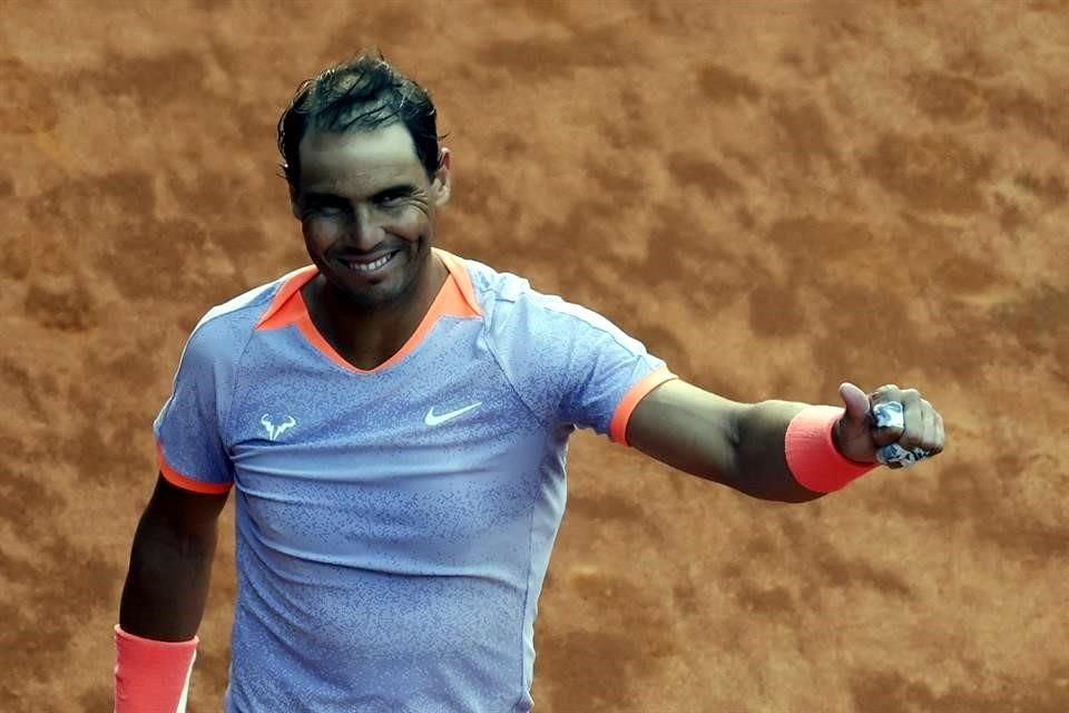 Rafael Nadal está en la siguiente ronda.