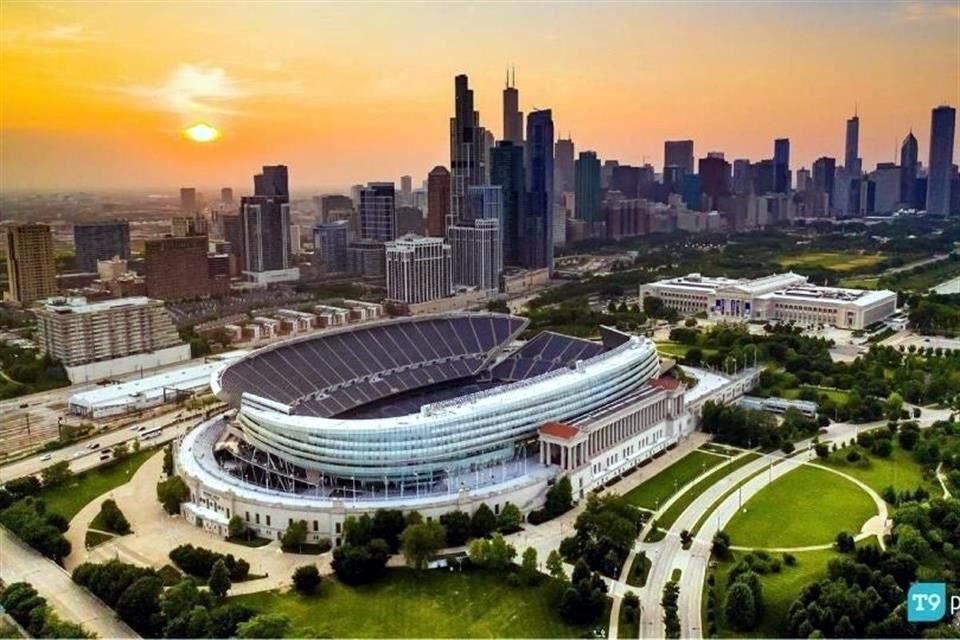 El Soldier Field cumple 100 años en este 2024.