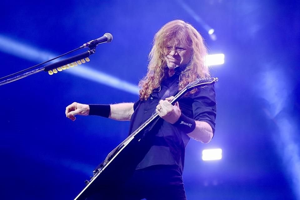 Dave Mustaine se entregó a sus fans.