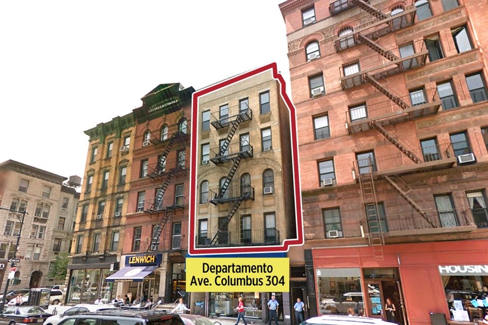 El departamento se encuentra en Avenida Columbus 304, aunque no se precisó la dirección exacta.