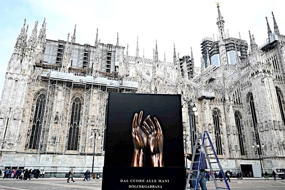 La muestra fue montada en Palazzo Reale de Milán, pero después recorrerá el mundo.