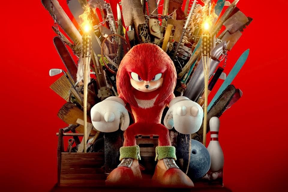 La serie 'Knuckles', spin-off de Sonic, muestra la forma de enseñar y el desafío de adaptarse de este personaje interpretado por Idris Elba.