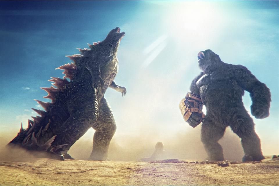 La cinta 'Godzilla y Kong: El Nuevo Imperio' sigue encabezando taquilla diaria de la parte continental de China; recaudó 1,03 mdd este fin.