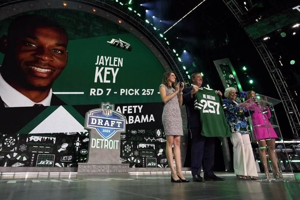 Jaylen Key fue el 'Sr. Irrelevante' de este Draft.