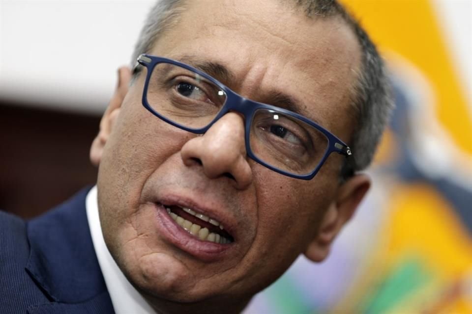 El ex Vicepresidente de Ecuador, Jorge Glas, durante una entrevista en Quito el 12 de septiembre del 2017.