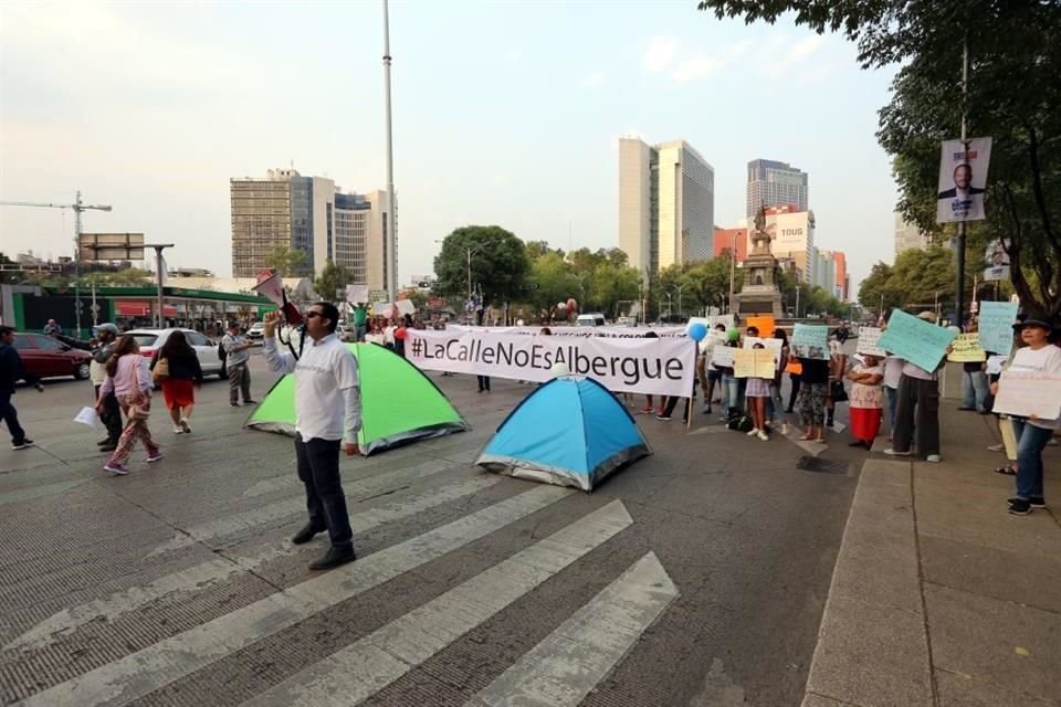 Durante el bloqueo, reprocharon la falta de atención por parte de autoridades durante casi dos años.