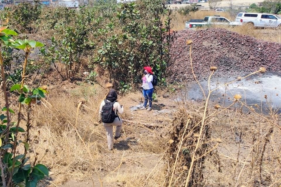 El colectivo Madres Buscadoras de Sonora localizó un crematorio clandestino en los límites de Iztapalapa y Tláhuac.