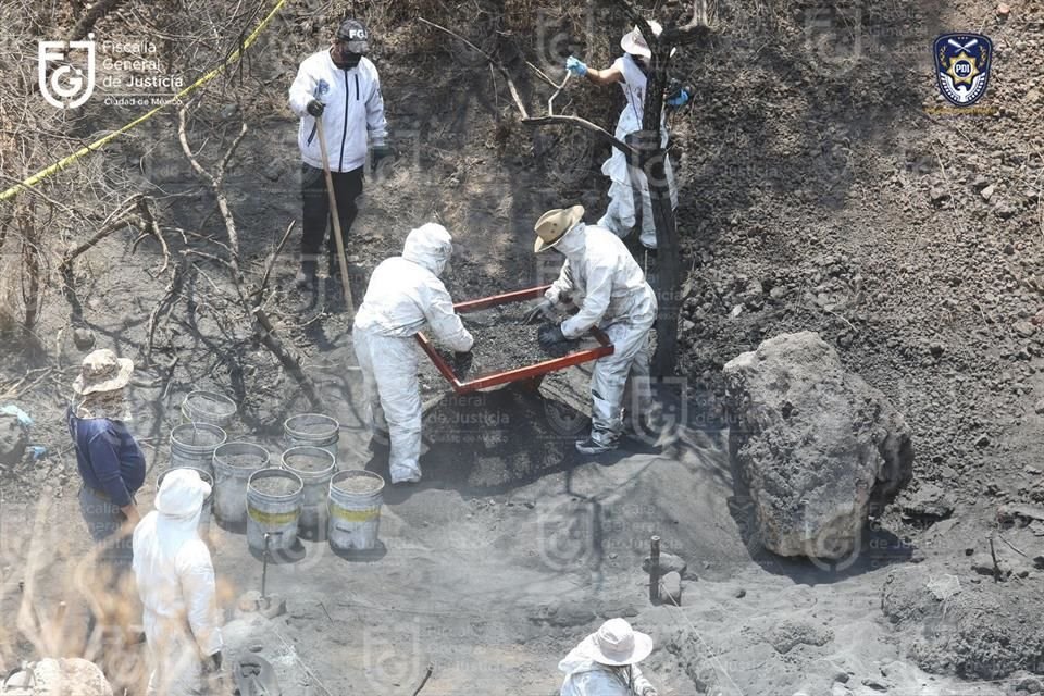 el encargado aseguró que el sitio, al ser de fácil acceso, es poco probable que sea usado para la quema de restos humanos.