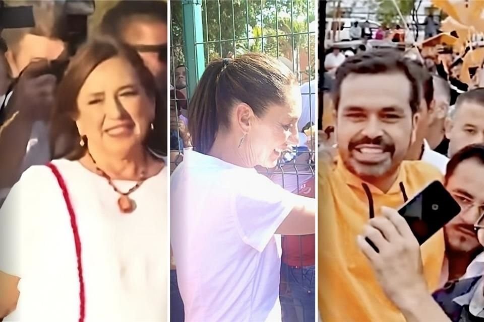 A un mes de elección, candidatas y candidato a Presidencia de la República han reportado al INE gastos por 538 mdp en 61 días de campaña.