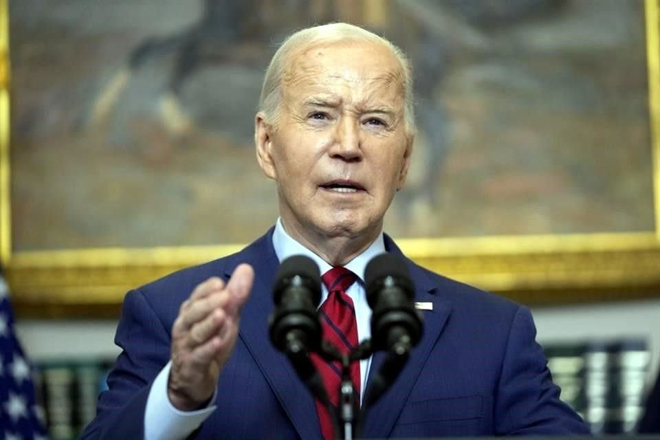 Presidente Joe Biden defendió el derecho a protestar pero dijo que orden debe prevalecer en los campus; descarta enviar a Guardia Nacional.