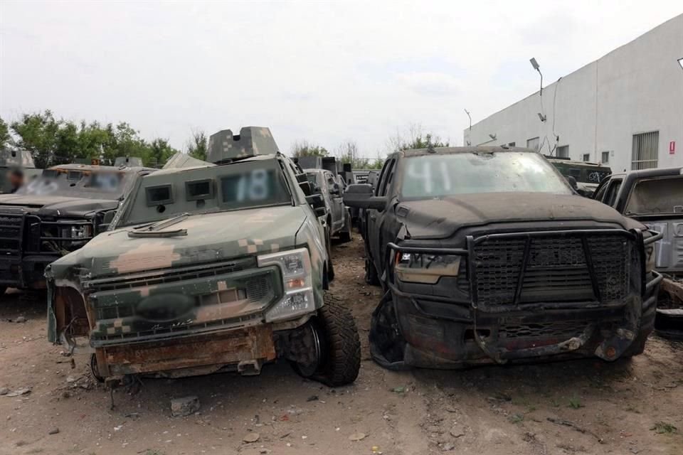 La destrucción se llevó a cabo en las instalaciones de la delegación estatal ubicada en la Colonia Jarachina Norte, en Hidalgo cruz con Israel.