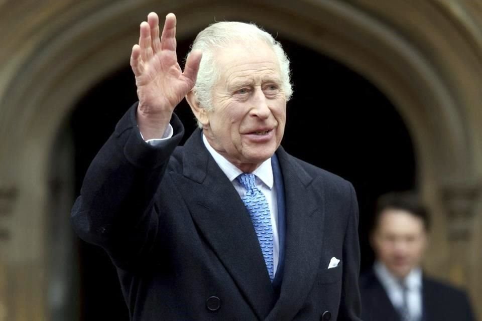 El Rey Carlos estuvo presente en la ceremonia anual.