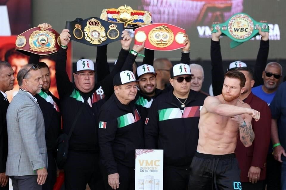 Canelo va con todo.