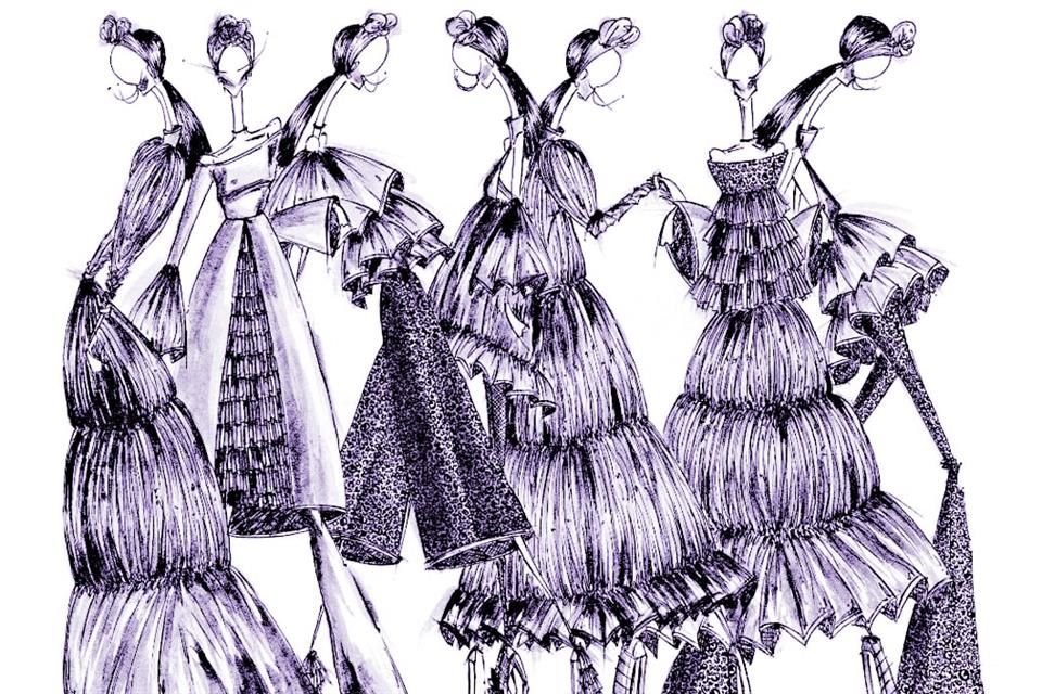 Su propuesta es una mezcla de Adelita con el tema de la gala 2024, Bellas Durmientes.