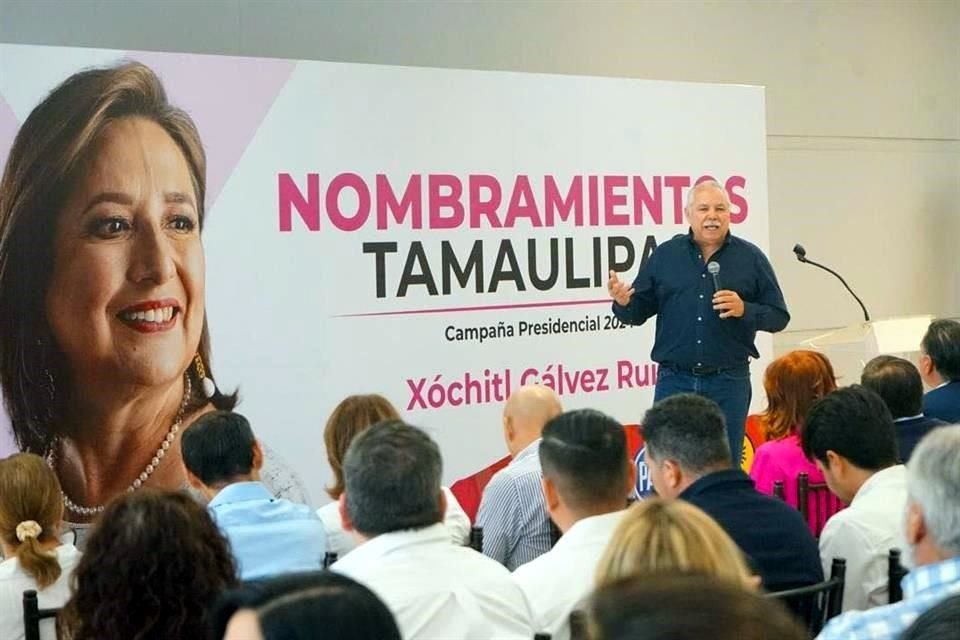 César Verástegui 'El Truko' fue secretario general de Gobierno de Tamaulipas  y candidato a Gobernador en 2022.