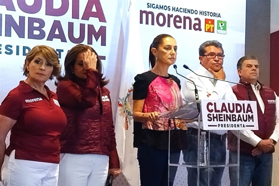 La candidata Claudia Sheinbaum acusó a Oposición de usar políticamente la tragedia y temas 'de dolor', como la desaparición de personas.