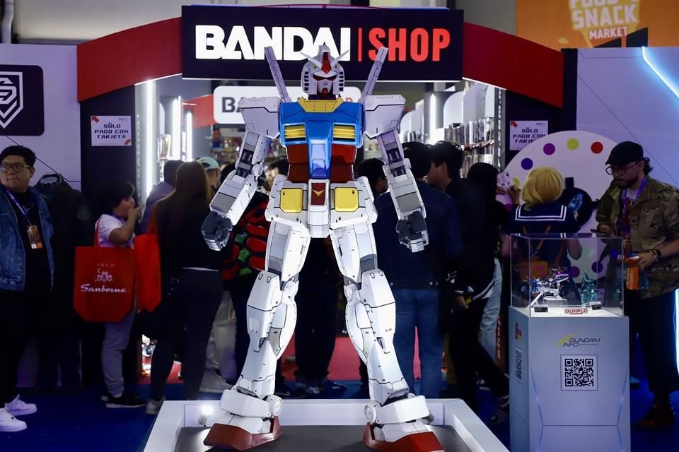 Los robots marcaron un hito en la cultura pop, como  Gundam.