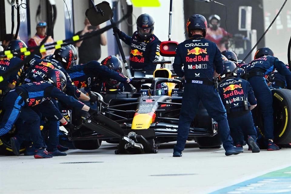 Red Bull la pasó mal en el Gran Premio de Miami.