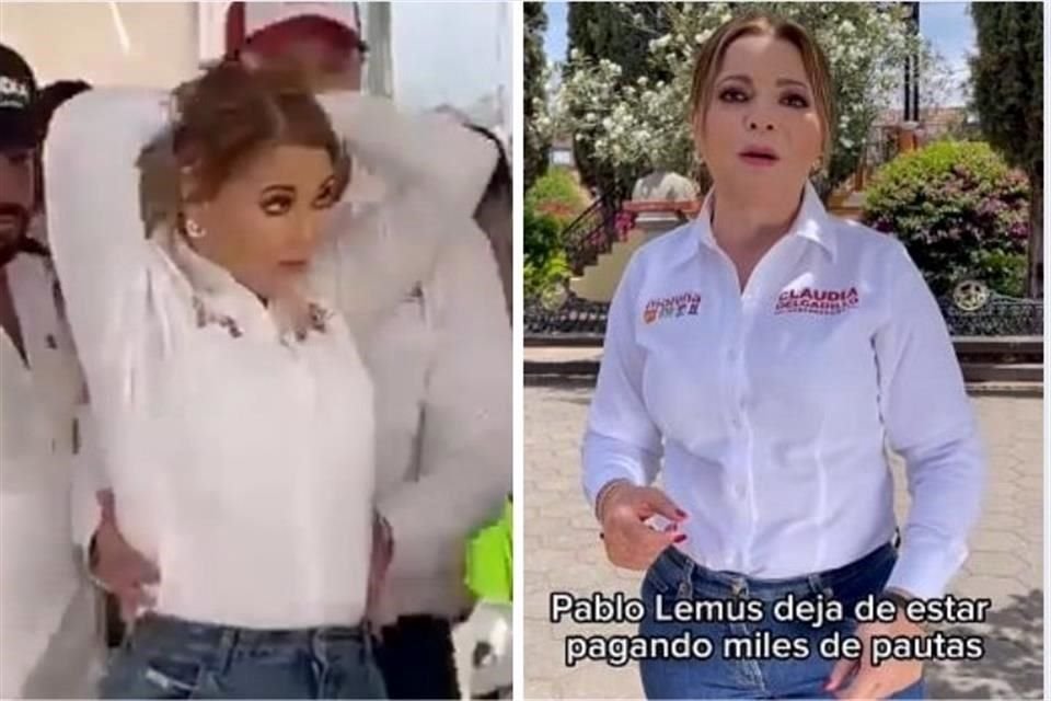 Delgadillo, candidata de Morena en Jalisco, fue cuestionada por su actitud en un mitin que realizó ayer en San Sebastián del Oeste.