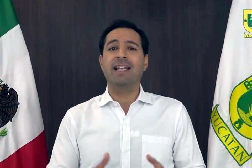 Mauricio Vila, Gobernador de Yucatán, se separará del cargo para competir por senaduría.