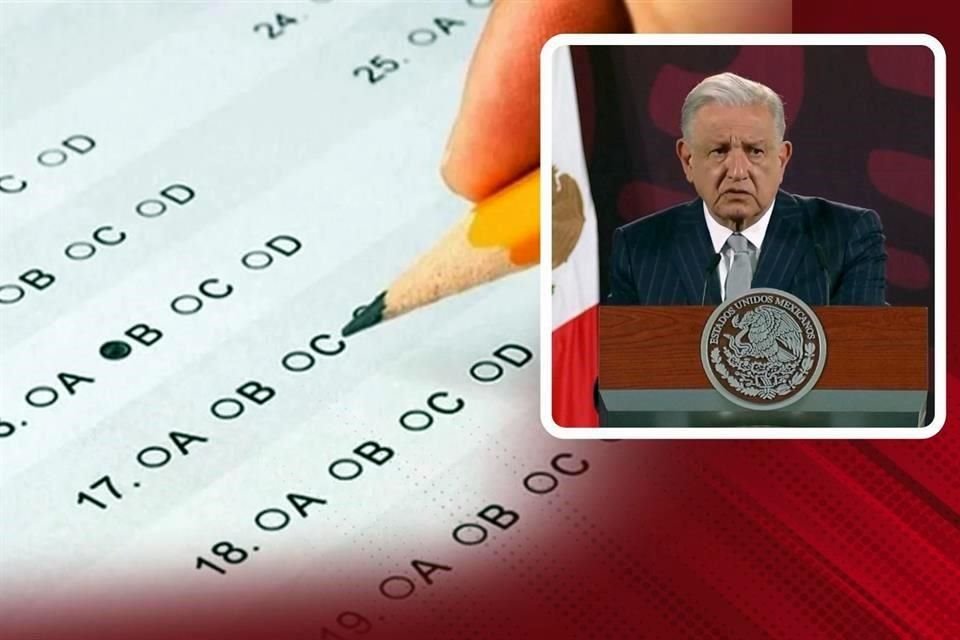 El Presidente López Obrador dijo que México sí participará en la prueba PISA y que todo lo que tenga que ver con la educación se apoya.