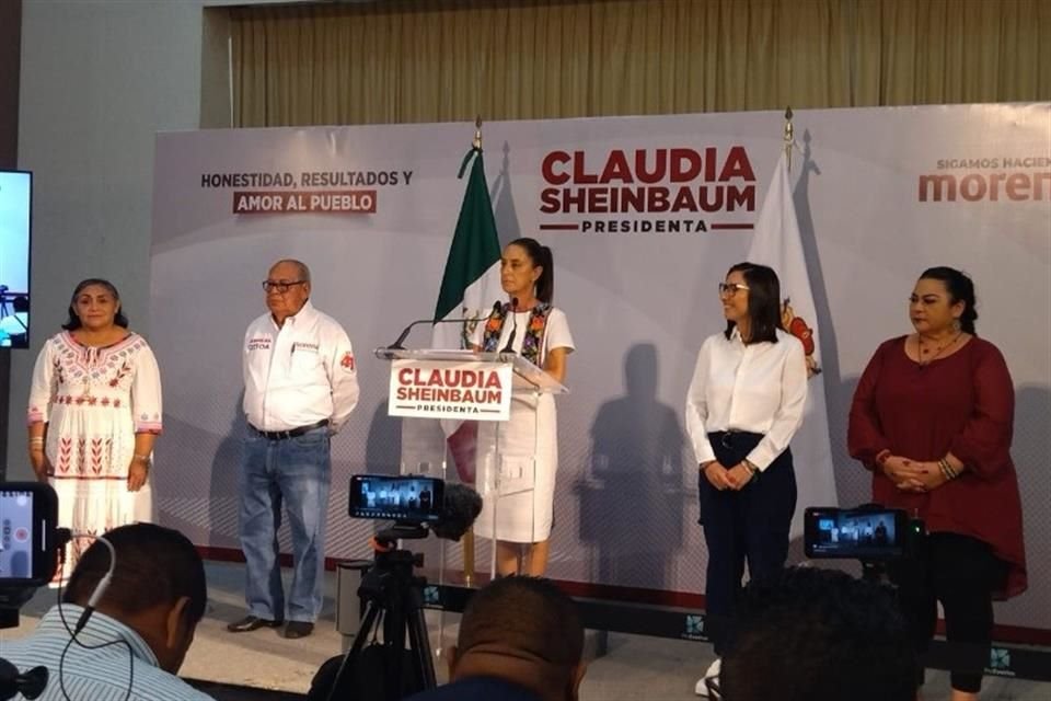 Claudia Sheinbaum afirmó que el 1 de septiembre será el 'Día del Presidente', por lo que estará ahí para aplaudirle.