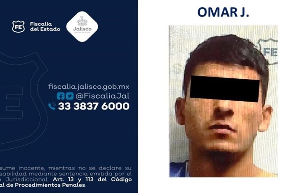 El juez reclasificó el delito por desobediencia o resistencia de particulares y Omar 'J' fue enviado a prisión preventiva.