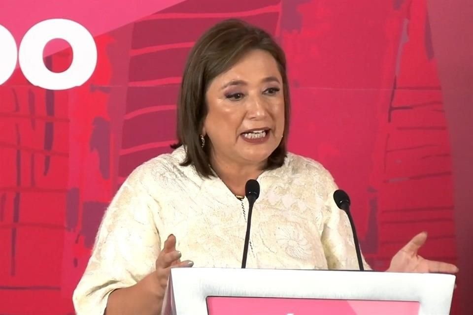 Xóchitl Gálvez dijo que si es Presidenta buscará retirar al Ejército de actividades que no les corresponden.