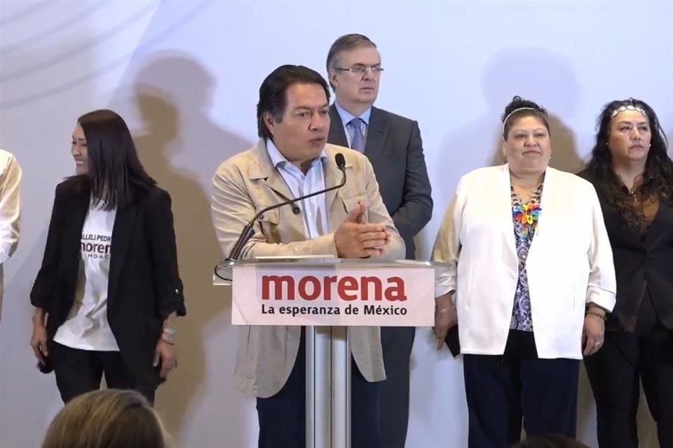 Mario Delgado, dirigente nacional de Morena.