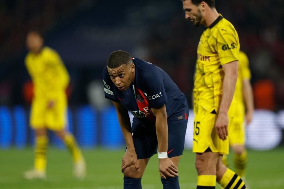 Mbappé no pesó en la Semifinal de Champions League.