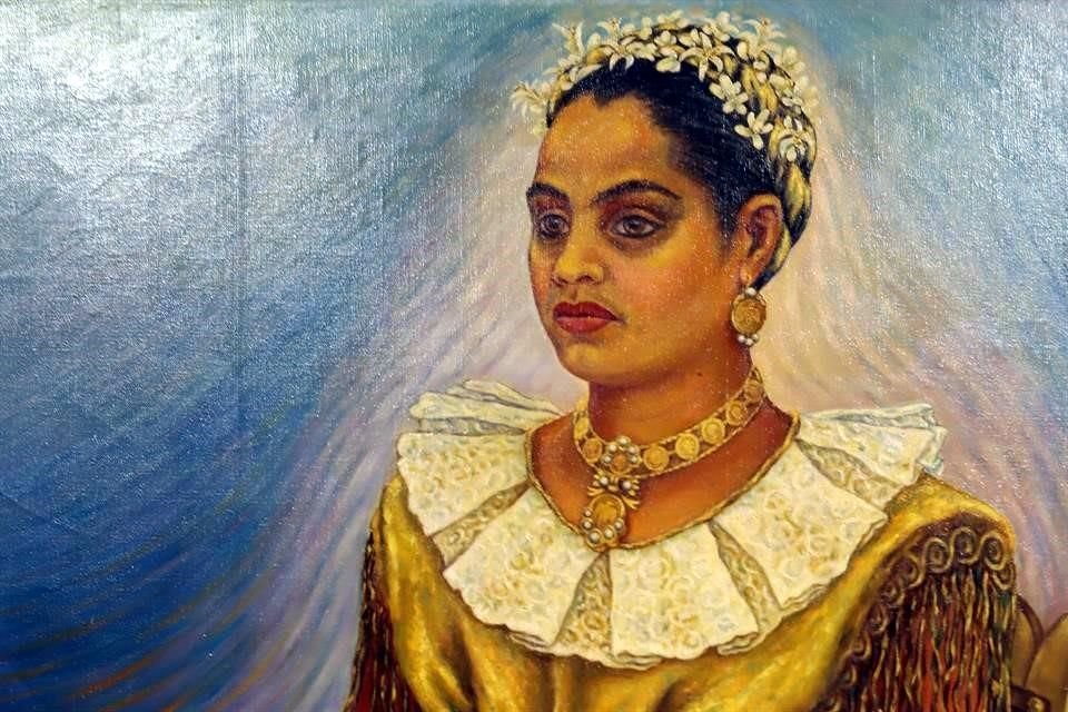 'La novia de oro (1955)' es una de las obras estelares de la exposición dedicada a la pintora Aurora Reyes.