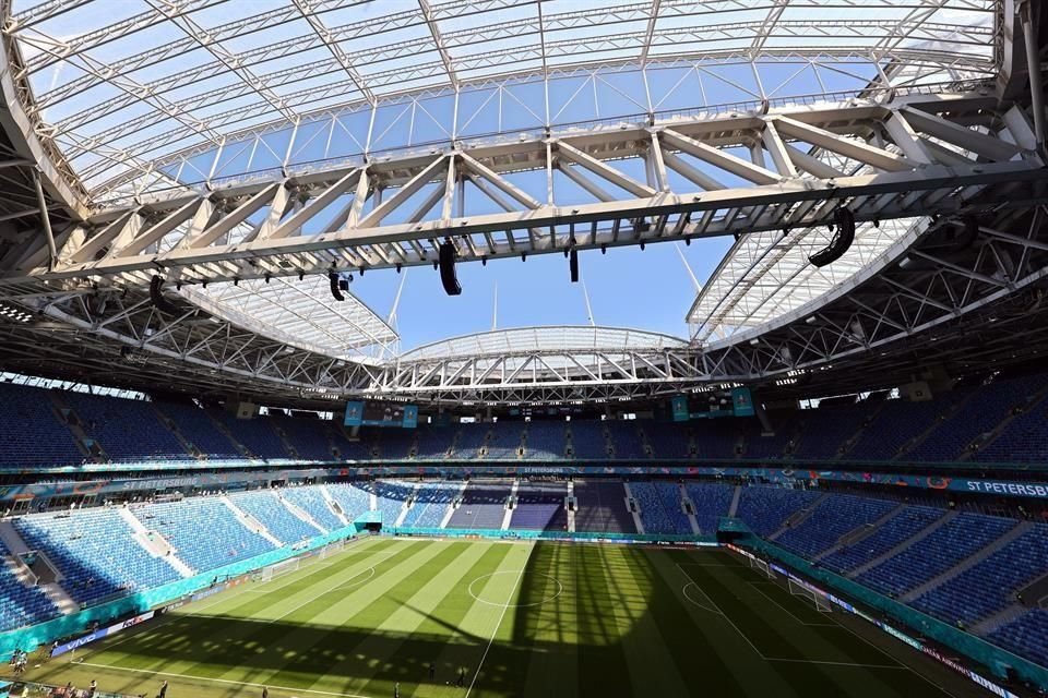 El estadio Krestovsky será la sede de la próxima Final de la Champions League.
