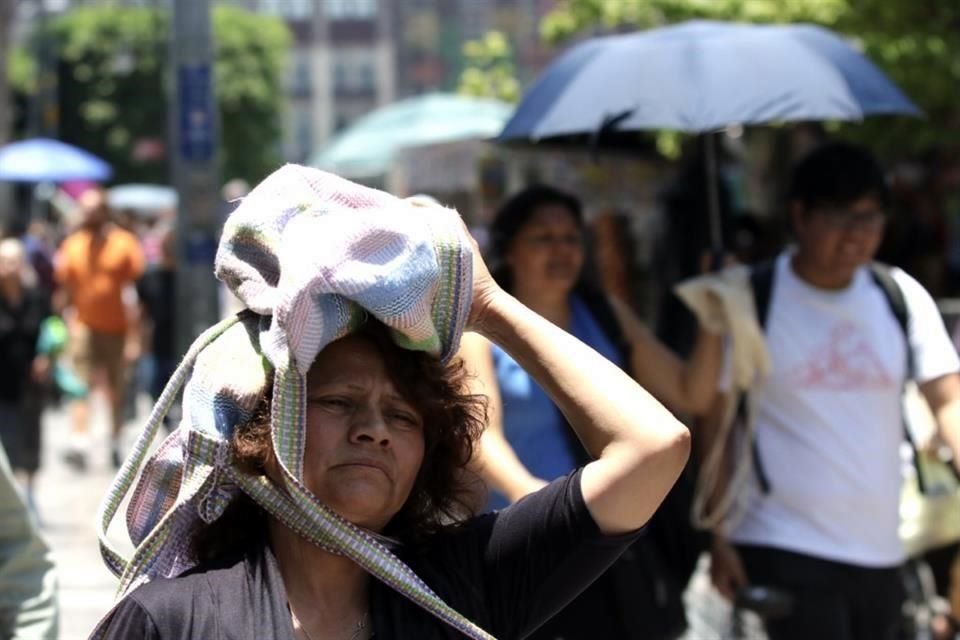El el último mes, se rompió dos veces el récord por altas temperaturas registradas en la CDMX.