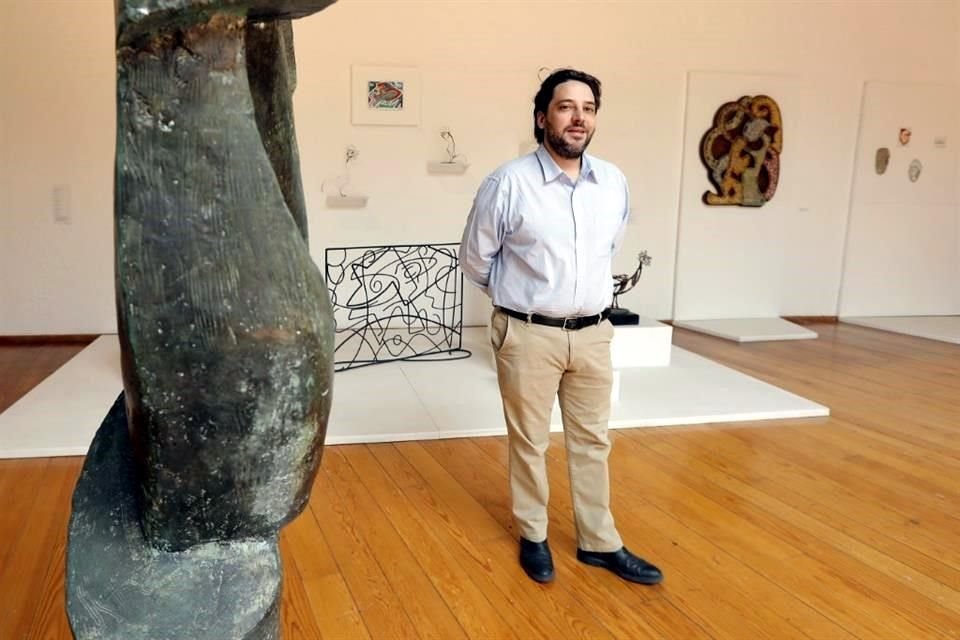 Como nuevo director del Museo Experimental El Eco, Pablo Landa tiene la misión de construir el fondo documental del recinto y llevar el arte a los alrededores del espacio.