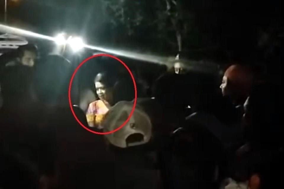 Norma Otilia Hernández, Edil de Chilpancingo, quedó atrapada en una protesta de habitantes de Amojileca.