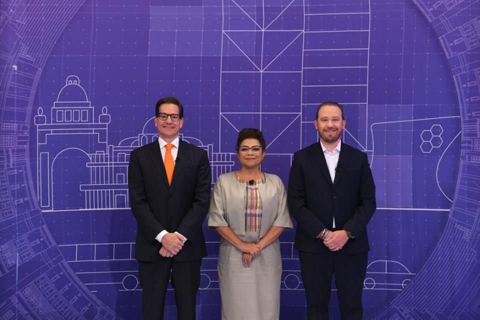 En el último debate a la Jefatura de Gobierno, Clara Brugada y Santiago Taboada repartieron culpas por la inseguridad que hay en la CDMX.