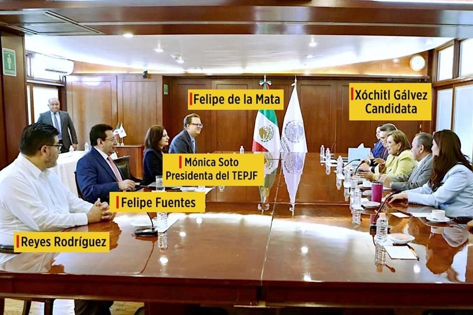 El reclamo de Xóchitl Gálvez ante Magistrados del Tribunal Electoral