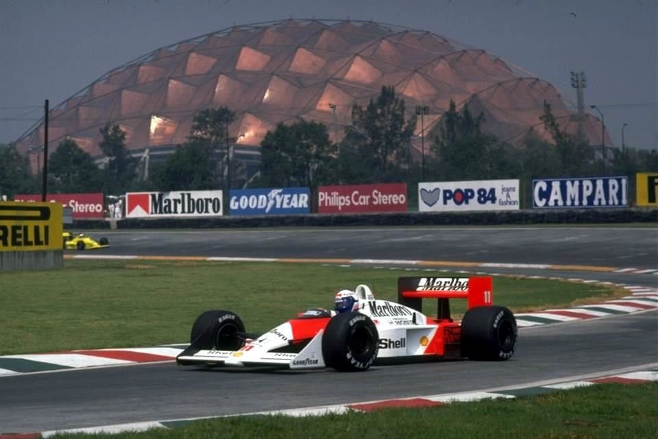 Prost compartió el garaje con 11 pilotos diferentes, entre ellos, Ayrton Senna.